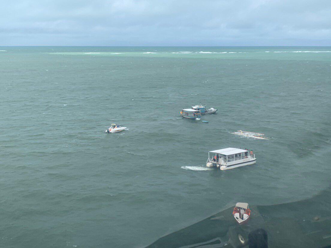 Acidente envolvendo catamarã deixa dois mortos em Maragogi